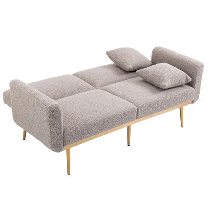 COOLMORE Velvet Sofa , Accent sofa .loveseat sofa with metal feet-海智集-Default-