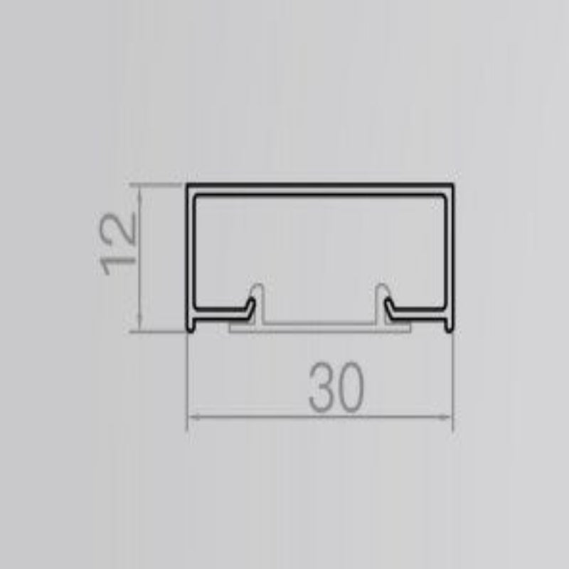 skirting board matte black rose gold 10*30 aluminum alloy skirting board: Beautiful and firm-海智集-