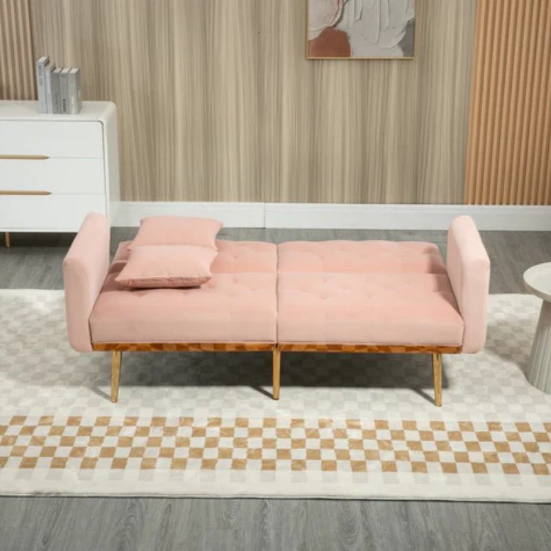 COOLMORE Velvet Sofa , Accent sofa .loveseat sofa with metal feet-海智集-Default-