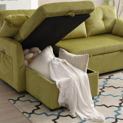 UNITED WE WIN-Furniture, modular L-shaped sofa, modular long sofa with reversible chaise lounge, Sofa bed, Sleeper sofa, modular sofa combination with storage seats.-海智集-Default-