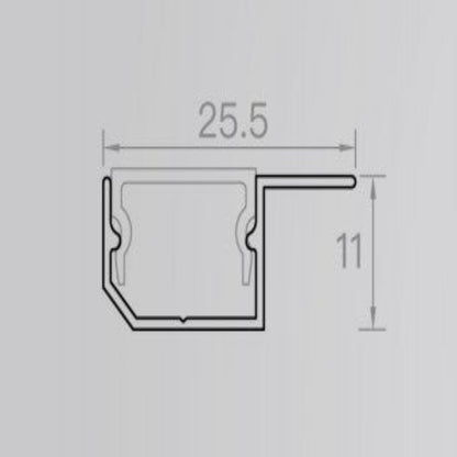 light groove wire matte black ceiling light groove wire: Beautiful and firm-海智集-