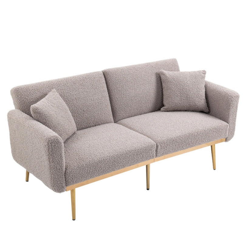 COOLMORE Velvet Sofa , Accent sofa .loveseat sofa with metal feet-海智集-Default-