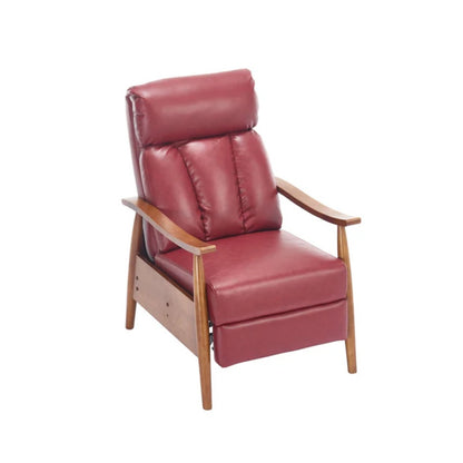 COOLMORE Wood Frame Armchair, Modern Accent Chair Lounge Chair for Living Room-海智集-Default-