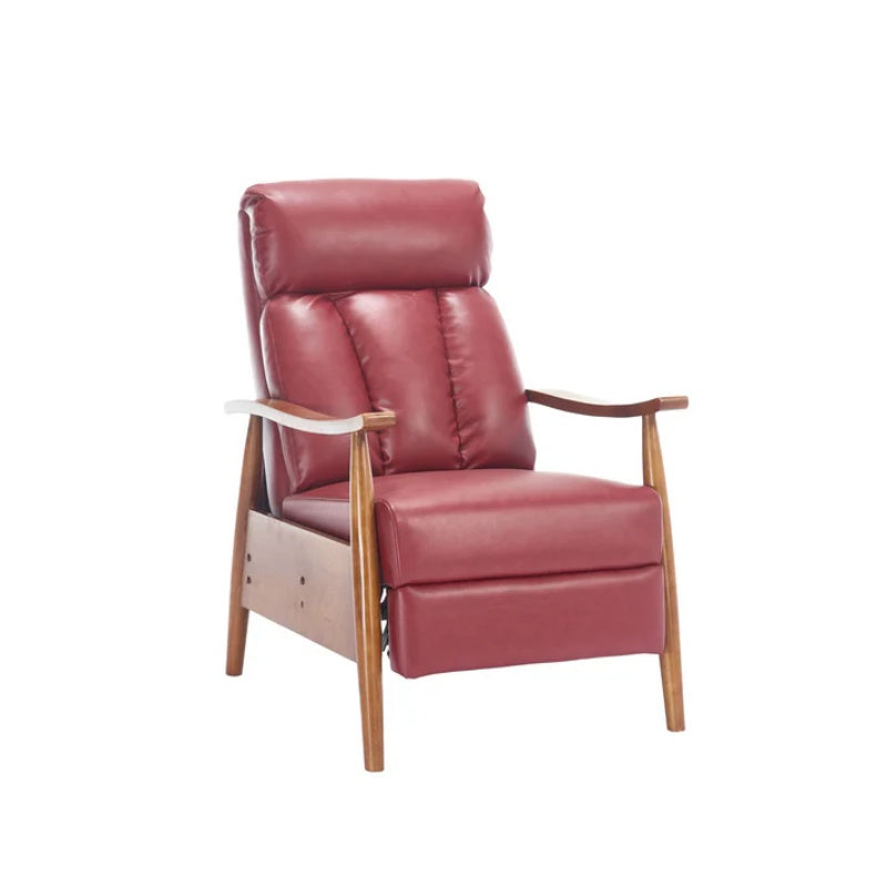 COOLMORE Wood Frame Armchair, Modern Accent Chair Lounge Chair for Living Room-海智集-Default-