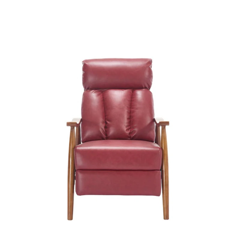 COOLMORE Wood Frame Armchair, Modern Accent Chair Lounge Chair for Living Room-海智集-Default-