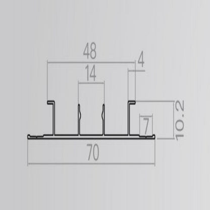 Light groove wire matte Black Double Light-emitting light groove wire: Beautiful and firm-海智集-