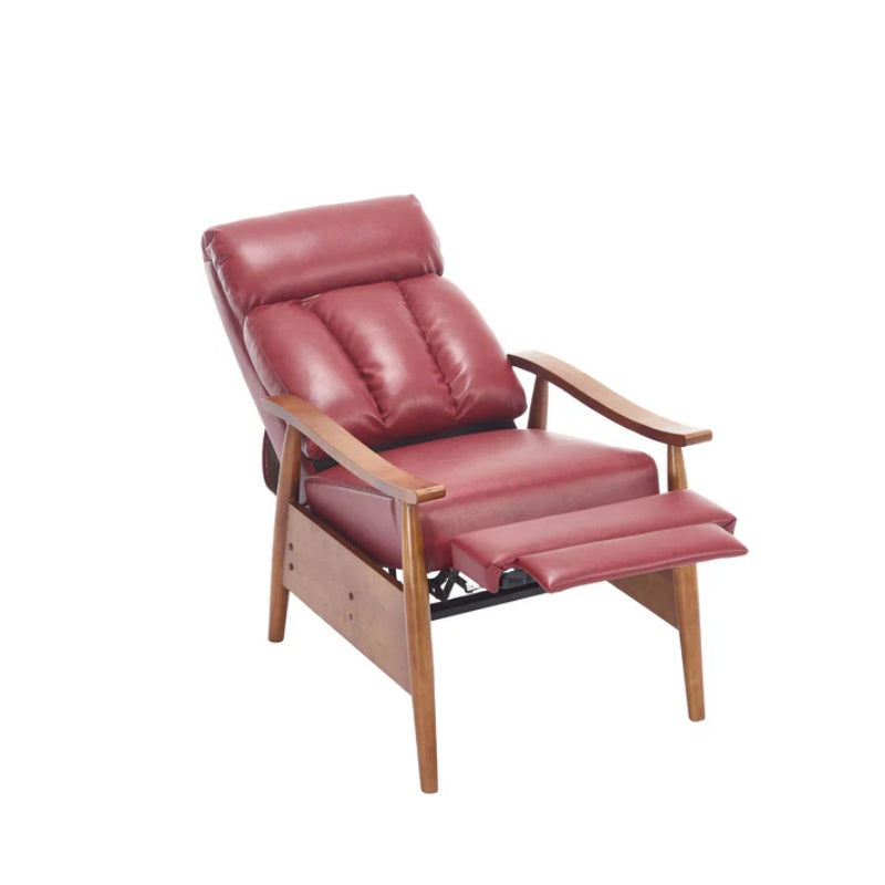 COOLMORE Wood Frame Armchair, Modern Accent Chair Lounge Chair for Living Room-海智集-Default-