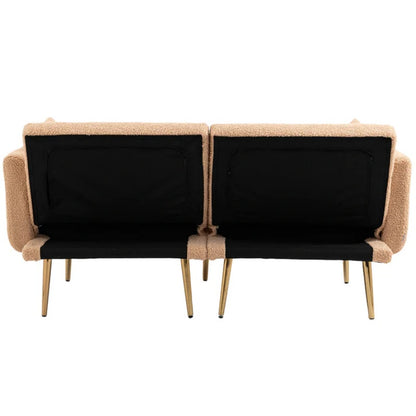 COOLMORE Velvet Sofa , Accent sofa .loveseat sofa with metal feet-海智集-Default-