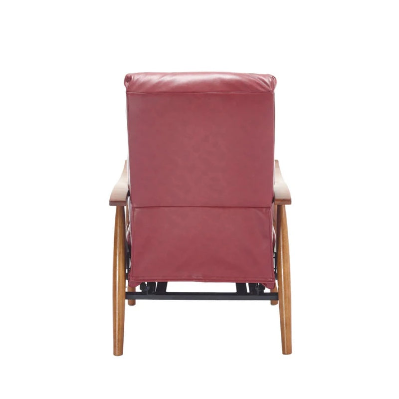 COOLMORE Wood Frame Armchair, Modern Accent Chair Lounge Chair for Living Room-海智集-Default-