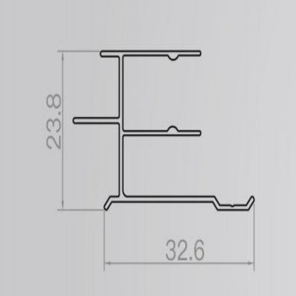 Light groove wire matte black staggered layer light-emitting light groove wire: Beautiful and firm-海智集-