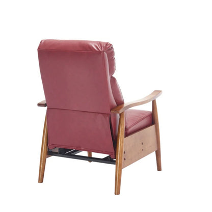 COOLMORE Wood Frame Armchair, Modern Accent Chair Lounge Chair for Living Room-海智集-Default-