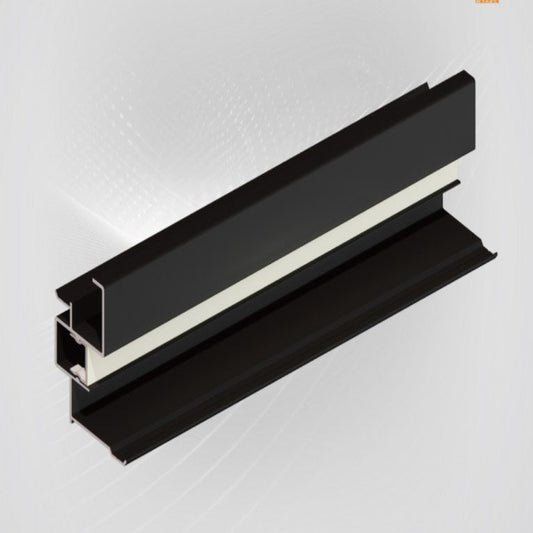 light groove wire matte Black narrow edge staggered layer light-emitting light strip light groove wire: Beautiful and firm-海智集-