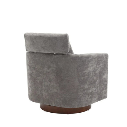 COOLMORE 360 degree rotation design, multi-gear adjustment backrest, soft and comfortable chenille fabric, ergonomic design of the living room chair-海智集-Default-