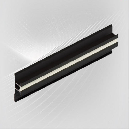 light groove wire matte black I-shaped light source wire with light groove wire: Beautiful and firm-海智集-