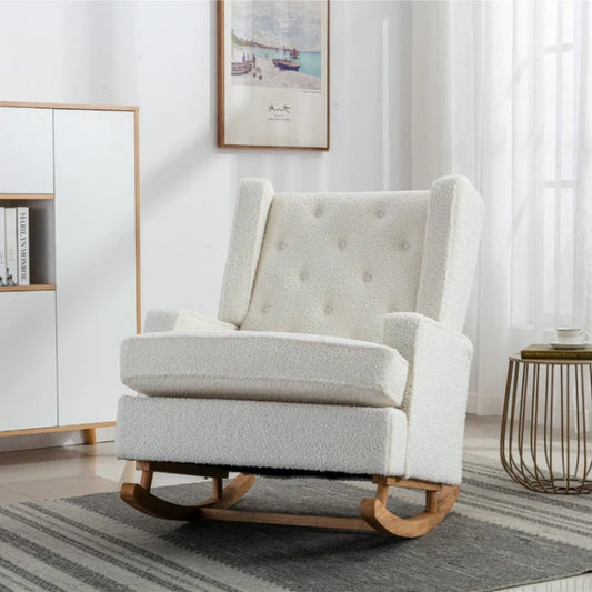 COOLMORE living room Comfortable rocking chair accent chair-海智集-Default-