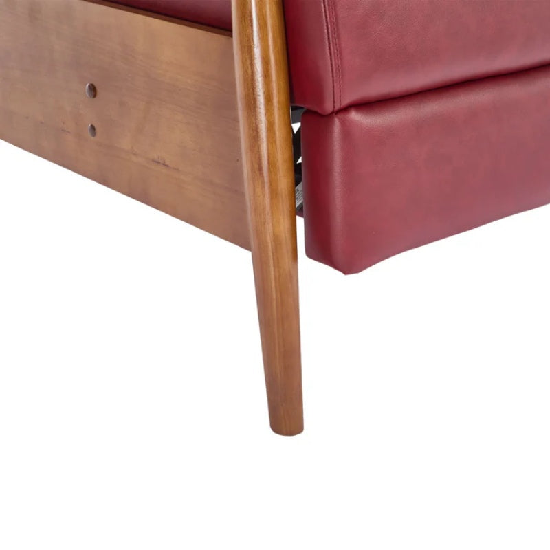 COOLMORE Wood Frame Armchair, Modern Accent Chair Lounge Chair for Living Room-海智集-Default-