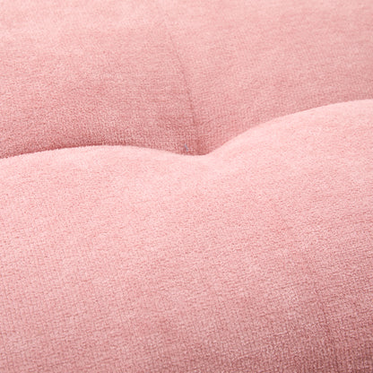 UNITED WE WIN Pelletized velvet U Shape Cloud Couch with 2 Ottomans,Free Combined 3 Seater Comfy Sofa with Bolster Armrest Pillows, sofa for Living Room-海智集-Default-