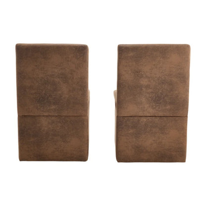 COOLMORE 360 Degree Swivel Upholstered Dining Chairs Set of 2 Swivel Dining Room Chairs Kitchen Chairs Casters & Storage Comfy Modern Rolling Chair for Living Room Fabric Armless Chair-海智集-Default-