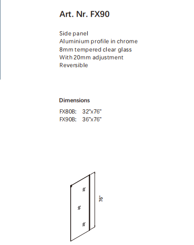 Customized ultra-narrow L-shaped swing door shower room bathroom partition glass dry-wet separation wall household bathroom glass-海智集-