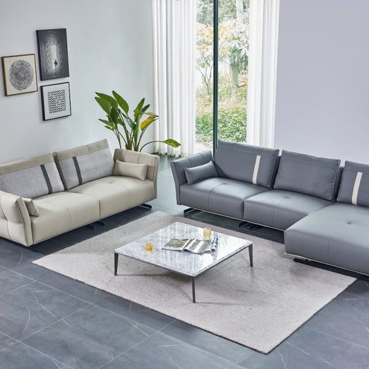 Scandinavian Leather Armchair | Perfect Companion for Reading Nooks-海智集-