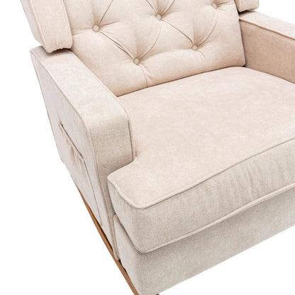 COOLMORE living room Comfortable rocking chair accent chair-海智集-Default-