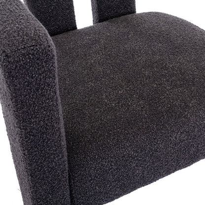 COOLMORE Contemporary Designed Fabric Upholstered Accent/Dining Chair /Barrel Side Chairs Kitchen Armchair for Living Room 2PC/SET-海智集-Default-
