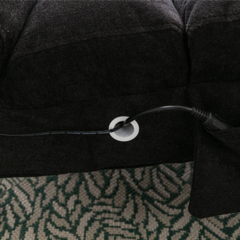 COOLMORE Linen Chaise Lounge Indoor Chair, Modern Long Lounger for Office or Living Room-海智集-Default-
