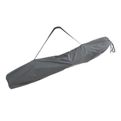 Steel folding Mesh Quad Camping Chair, with Cup Holder, & Carry Bag; Grey-海智集-Default-