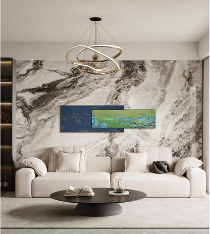 Decorative Art-Landscape Painting - Green and Green-海智集-