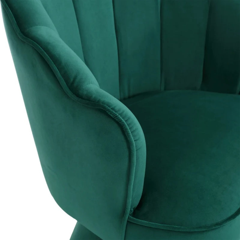 COOLMORE Swivel Barrel Chair, Comfy Round Accent Sofa Chair for Living Room, 360 Degree Swivel Barrel Club Chair, Leisure Arm Chair for Nursery, Hotel, Bedroom, Office, Lounge-海智集-Default-