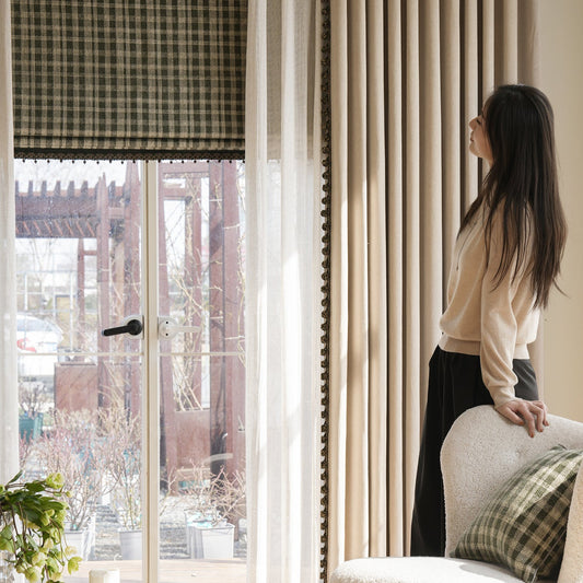 Summer Night Gus Curtain:effectively shields your living space from harsh sunlight-海智集-