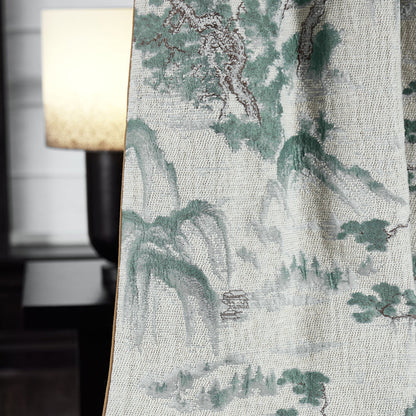 Fengling Cangyu Curtain：expertly crafted from natural fibers for a luxurious touch-海智集-