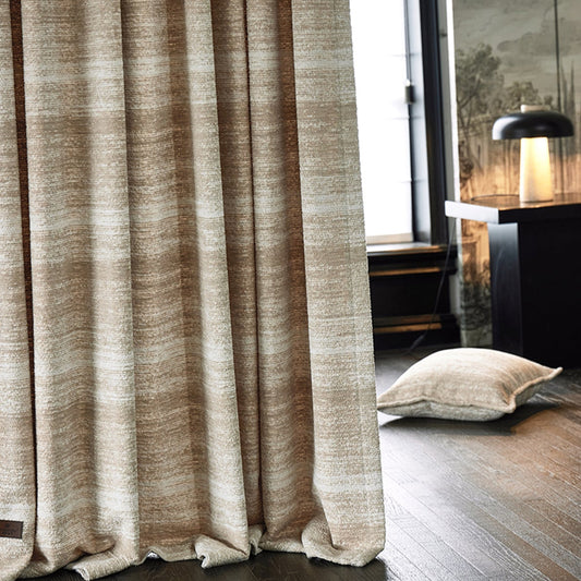 The brocade is fluttering gently Curtain: The color-woven design offers a stunning visual appeal that is sure to impress-海智集-