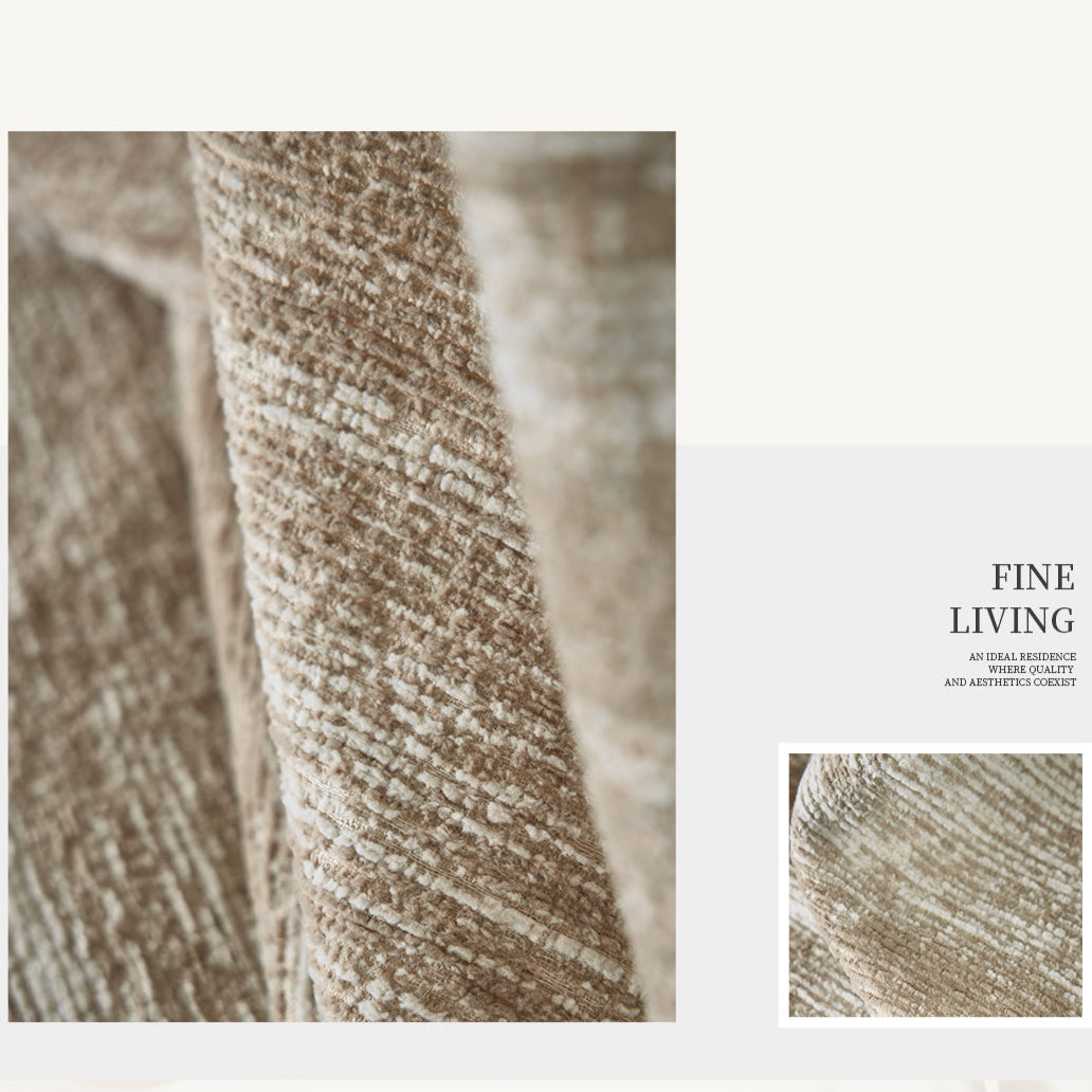 The brocade is fluttering gently Curtain: The color-woven design offers a stunning visual appeal that is sure to impress-海智集-
