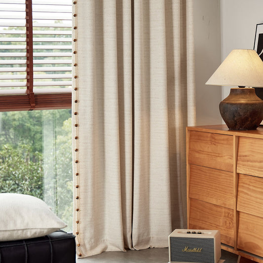 Summer Memories Curtain:expertly crafted from natural fibers for a luxurious touch-海智集-