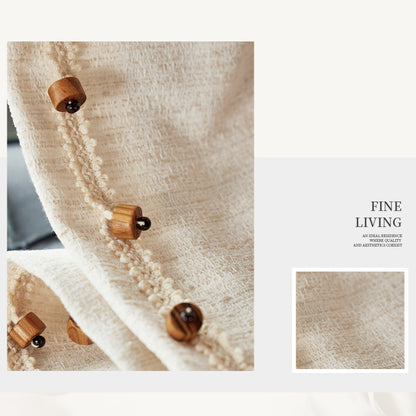 Summer Memories Curtain:expertly crafted from natural fibers for a luxurious touch-海智集-