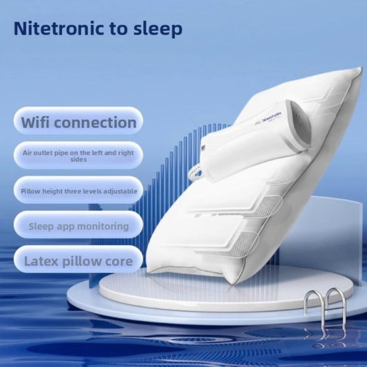 Smart anti-snoring pillow, electric anti-snoring device, snoring monitoring-海智集-