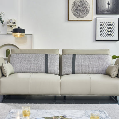 Scandinavian Leather Armchair | Perfect Companion for Reading Nooks-海智集-