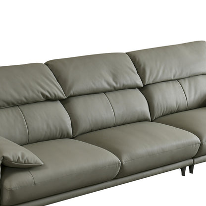 Jinxuan Series Genuine leather sofa, Italian light Luxury four-seater Ginsin-C B3731-海智集-
