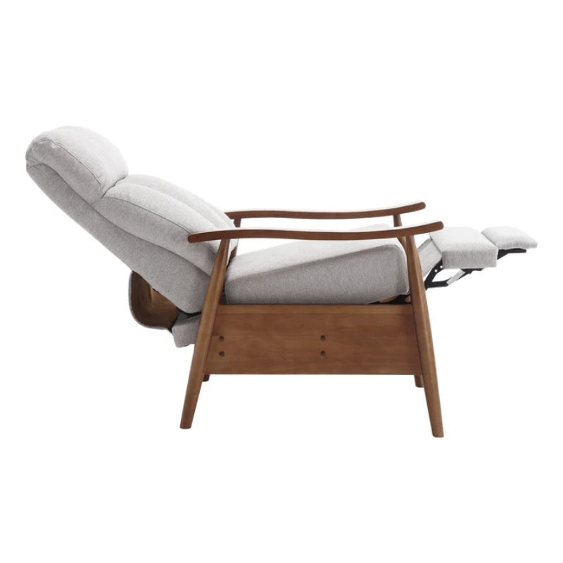 COOLMORE Wood Frame Armchair, Modern Accent Chair Lounge Chair for Living Room-海智集-Default-