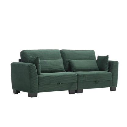 UNITED Modular Sectional Sofa L Shaped Modular Couch with Reversible Chaise Modular Sofa Sectional Couch with Storage Seats-海智集-Default-