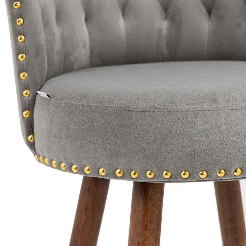 COOLMORE Swivel Bar Stools with Backrest Footrest ,with a fixed height of 360 degrees-海智集-Default-