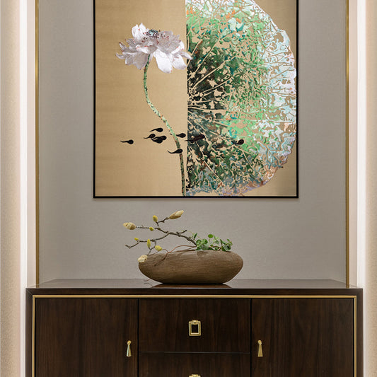 Decorative Art-Lotus Rising Out of the Water-海智集-