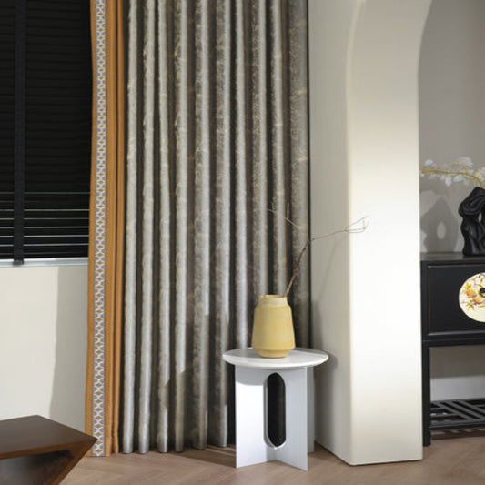 Misty mountain wild curtains: High-precision yarn-dyed jacquard craftsmanship-海智集-