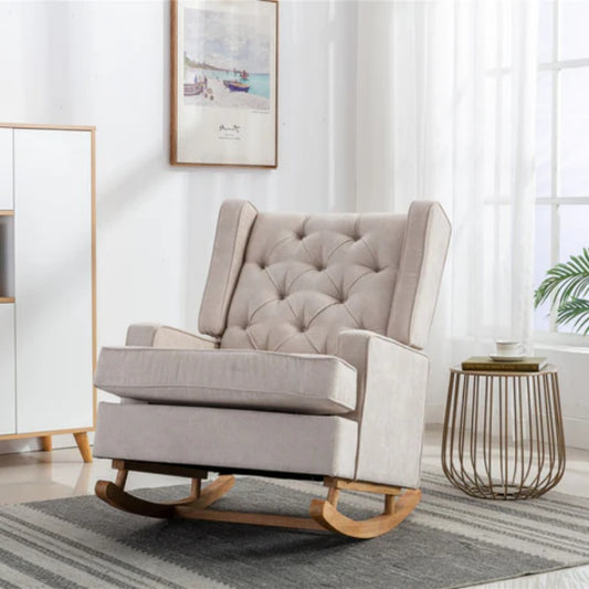 COOLMORE living room Comfortable rocking chair accent chair-海智集-Default-