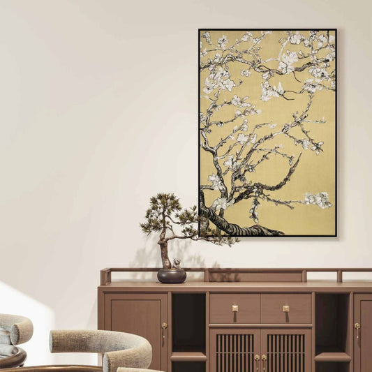 Apricot Blossom Shadows in Vernal Light——The visual focal point of home decoration-海智集-