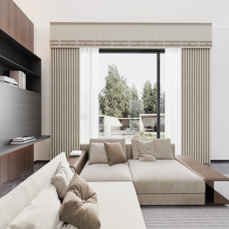 Orchid Artistic Conception Curtains: Create a professional yet warm environment-海智集-