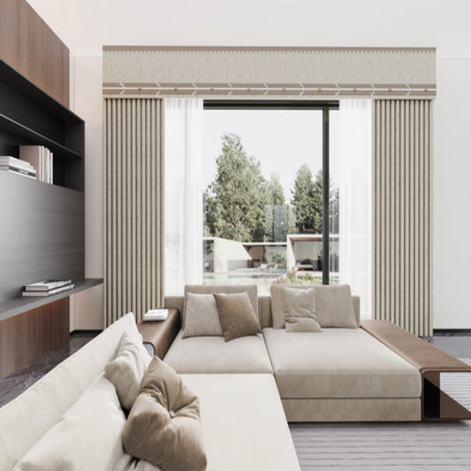 Orchid Artistic Conception Curtains: Create a professional yet warm environment-海智集-