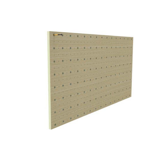 Wood-Plastic Pegboard - Premium Wall Organizer for Home & Office Storage-海智集-