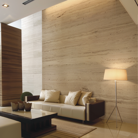 Solid Core Wall Panel Interior Decorate Wood Cladding Indoor Marble WPC Wall Panels Board-海智集-